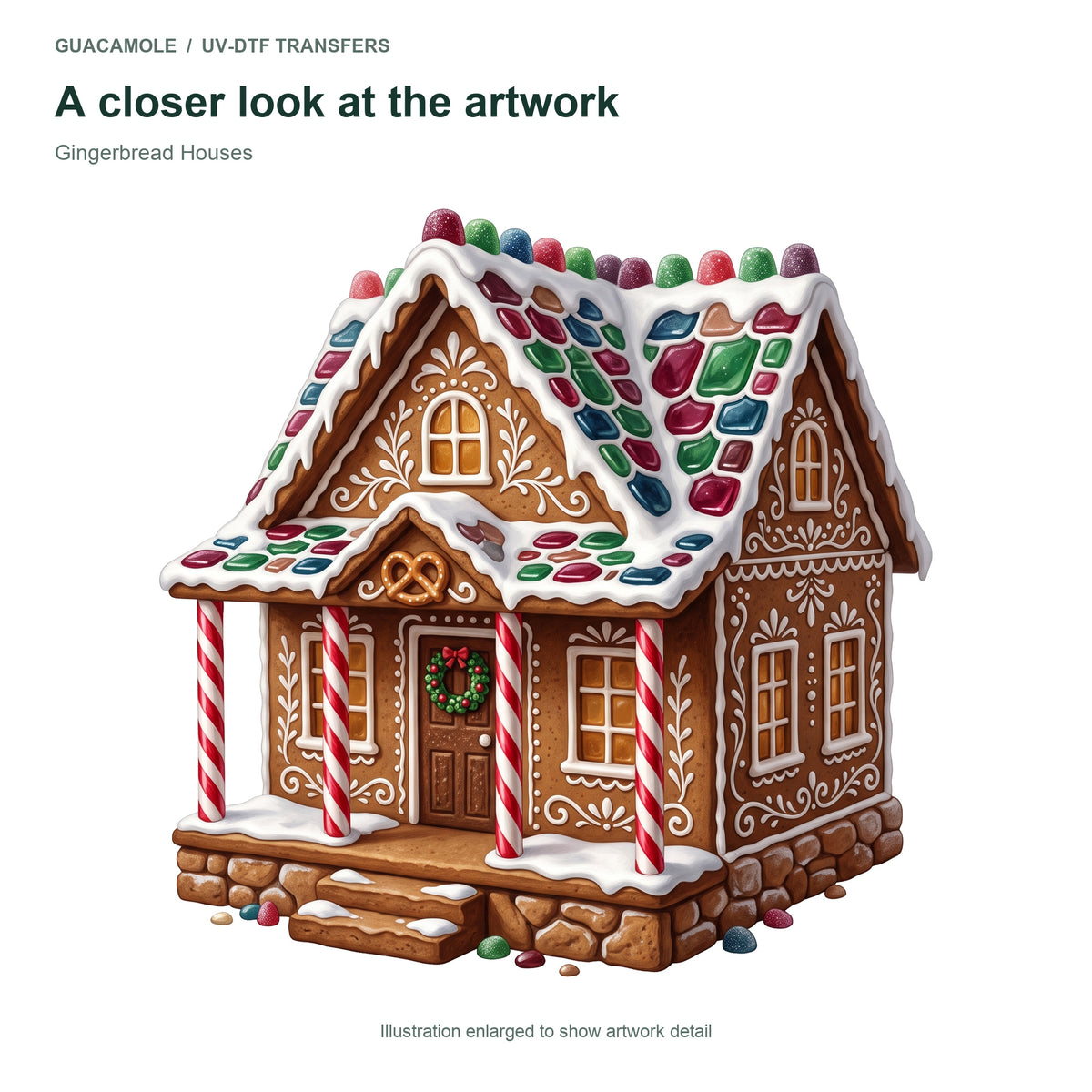 Gingerbread Houses — Artwork detail