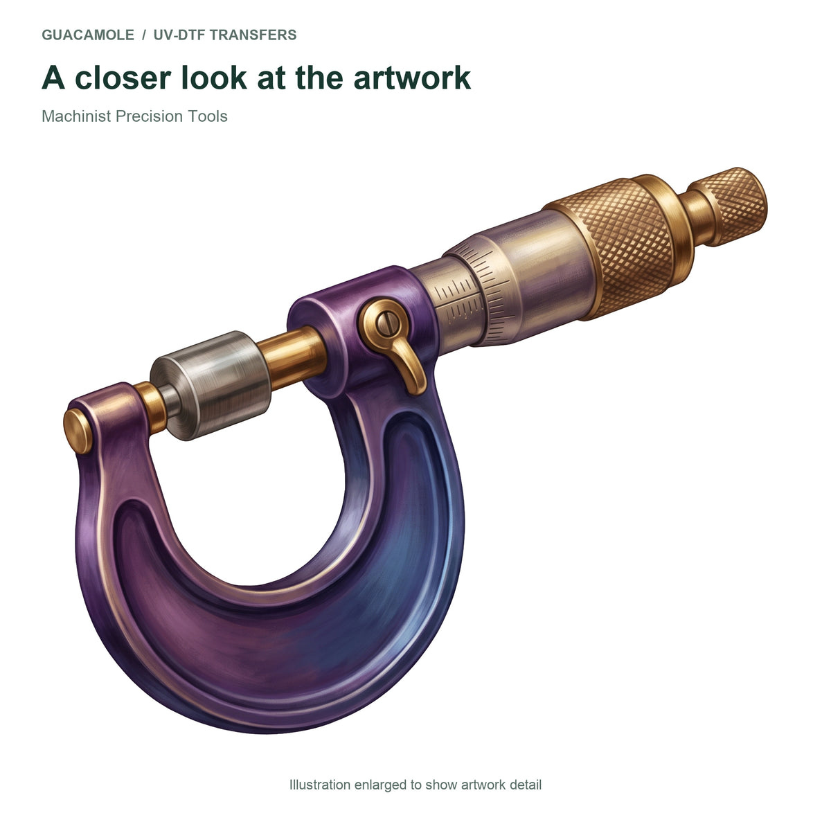 Machinist Precision Tools — Artwork detail