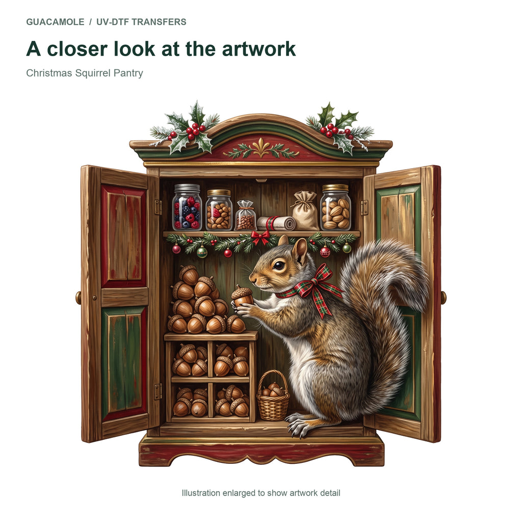 Christmas Squirrel Pantry — Artwork detail