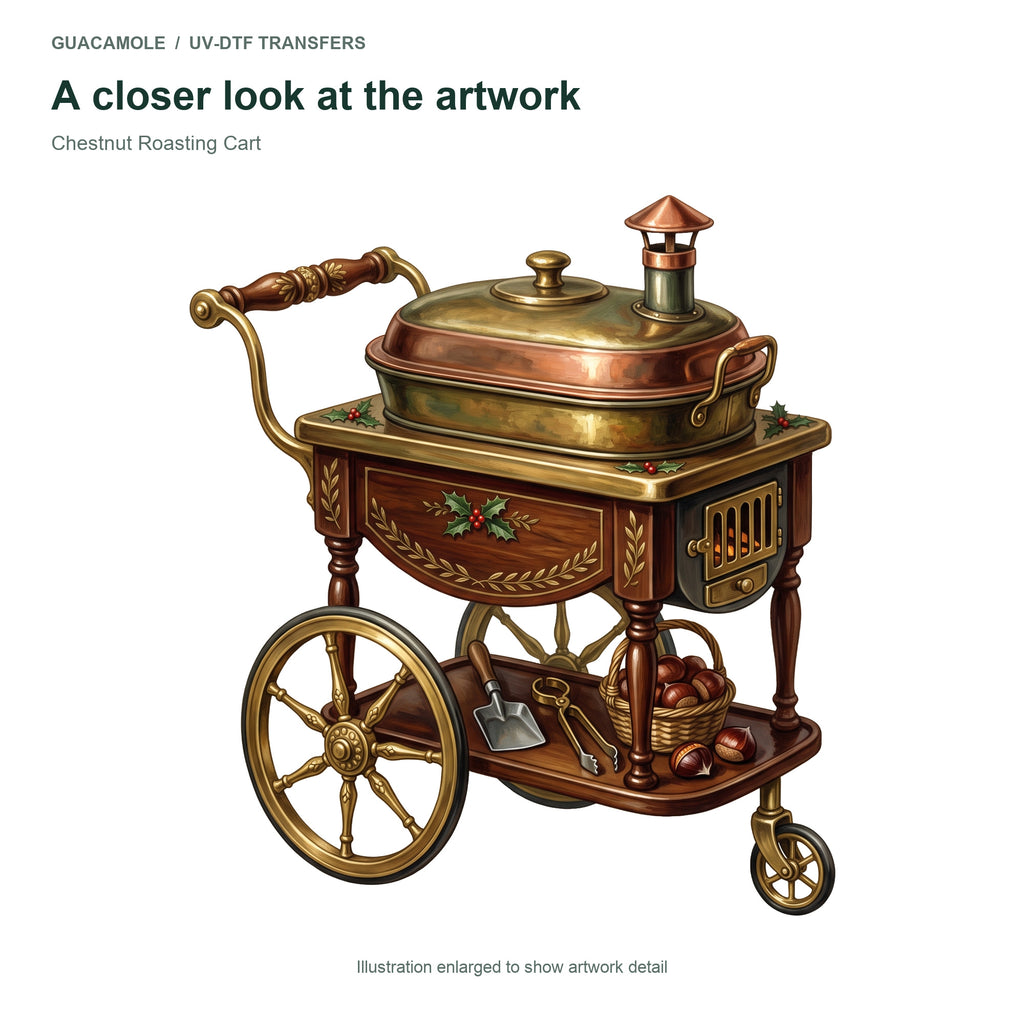 Chestnut Roasting Cart — Artwork detail