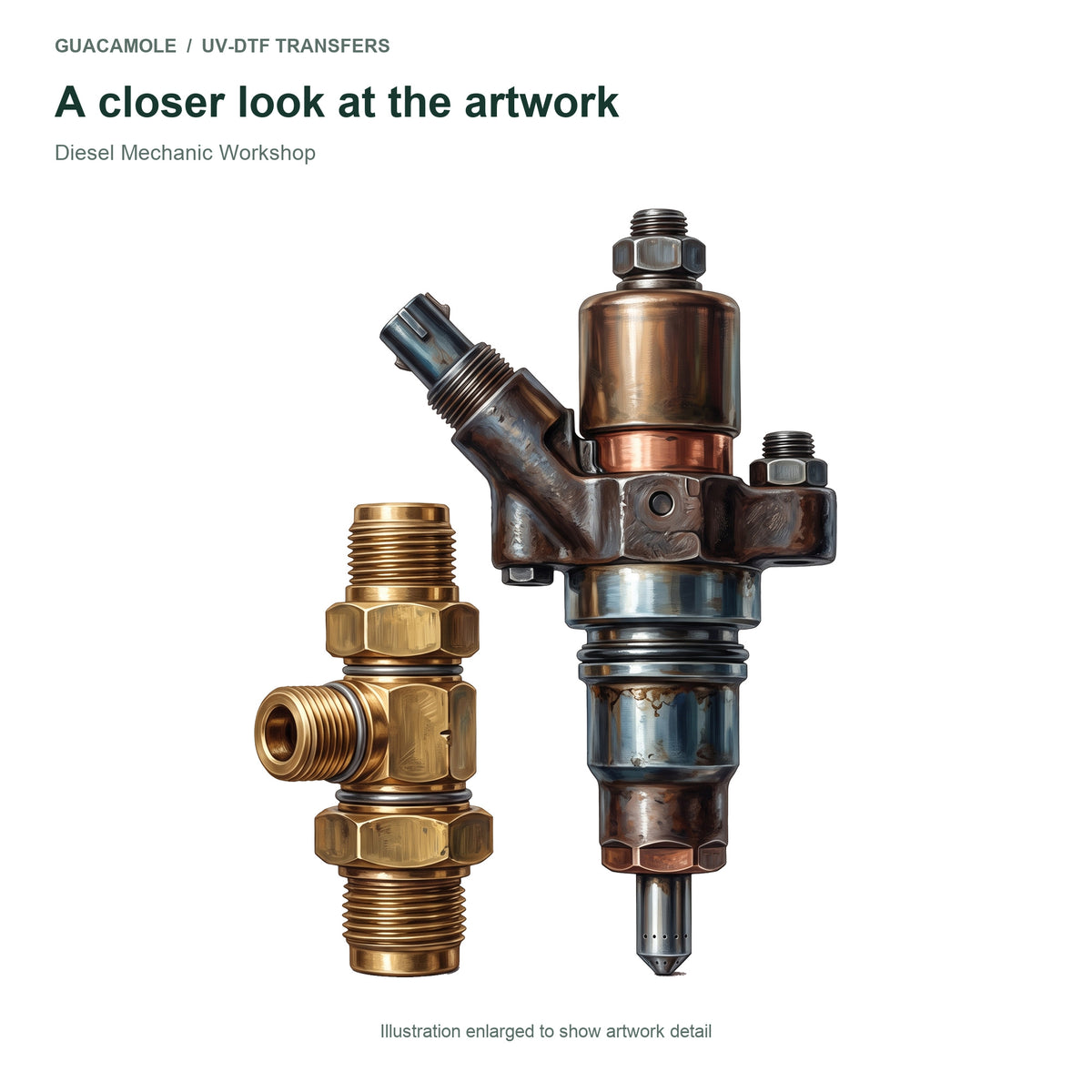 Diesel Mechanic Workshop — Artwork detail