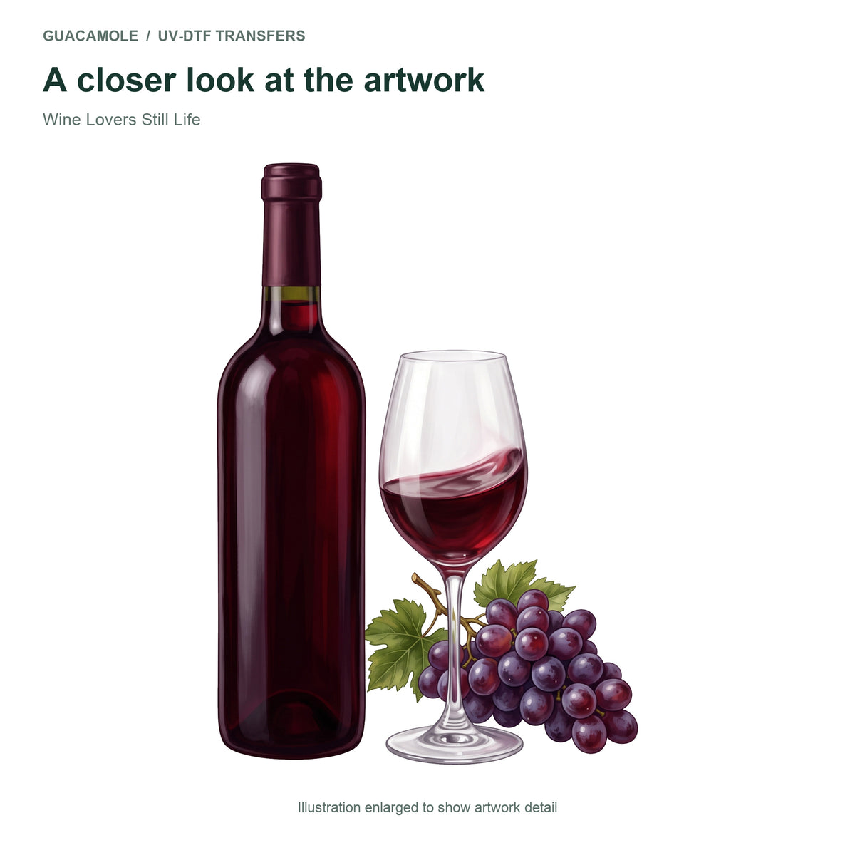 Wine Lovers Still Life — Artwork detail