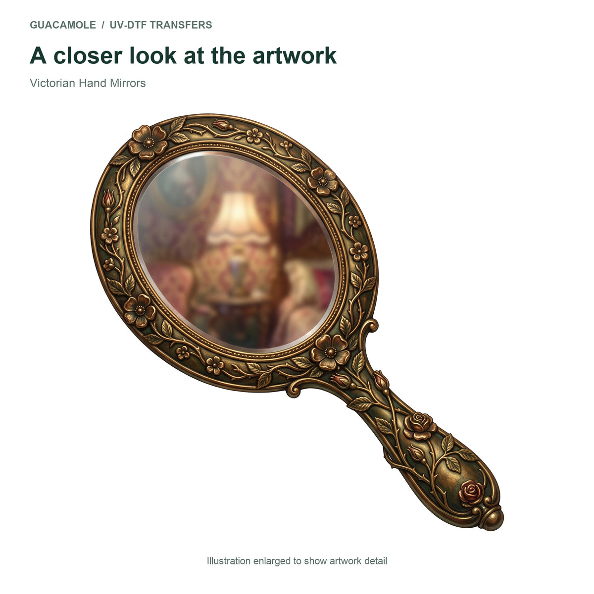 Victorian Hand Mirrors — Artwork detail