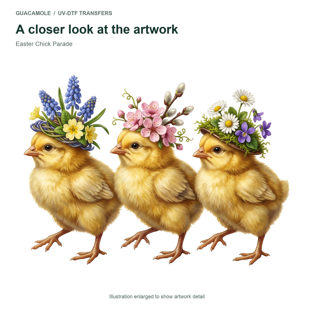 Easter Chick Parade — Artwork detail
