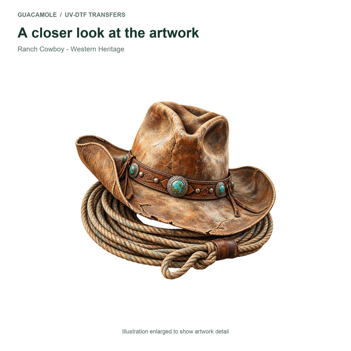 Ranch Cowboy - Western Heritage — Artwork detail