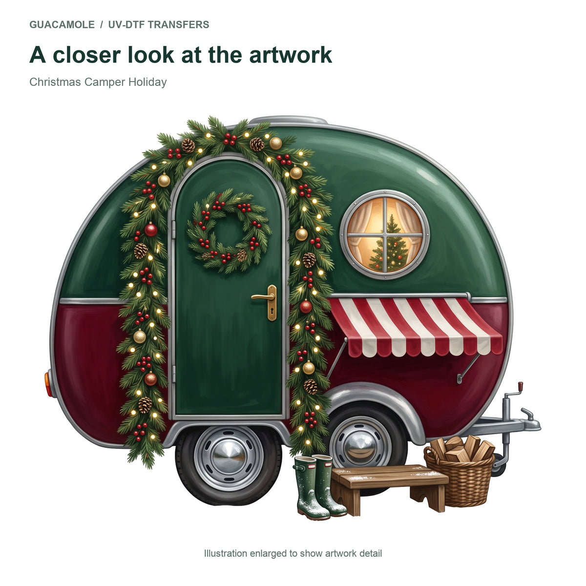 Christmas Camper Holiday — Artwork detail