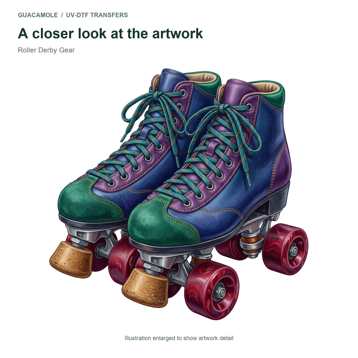 Roller Derby Gear — Artwork detail