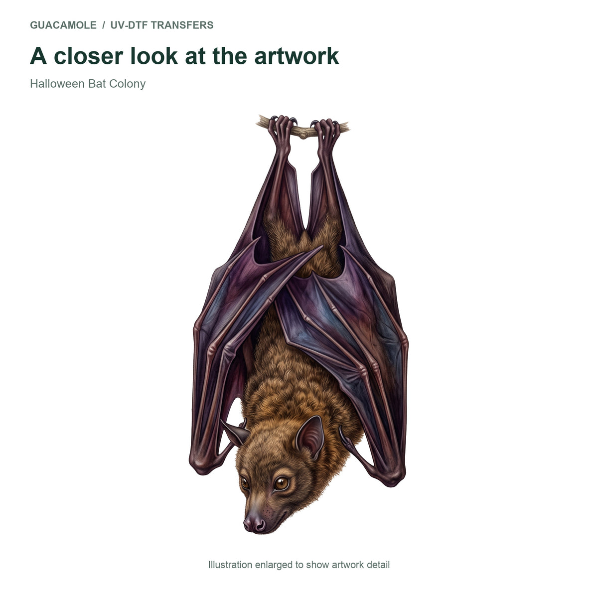 Halloween Bat Colony — Artwork detail