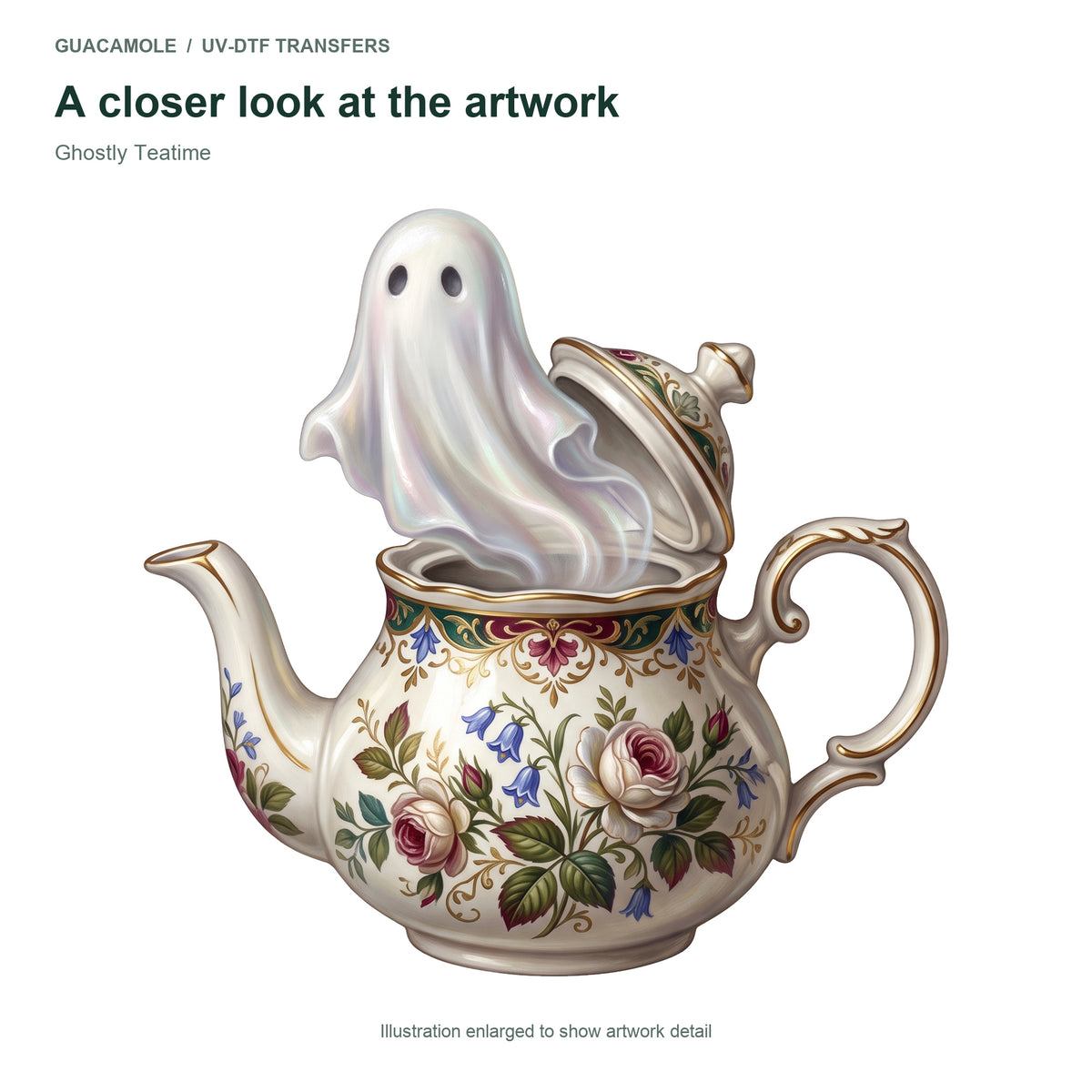 Ghostly Teatime — Artwork detail