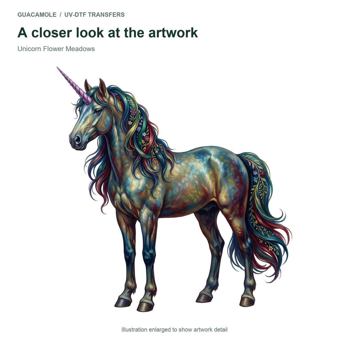 Unicorn Flower Meadows — Artwork detail