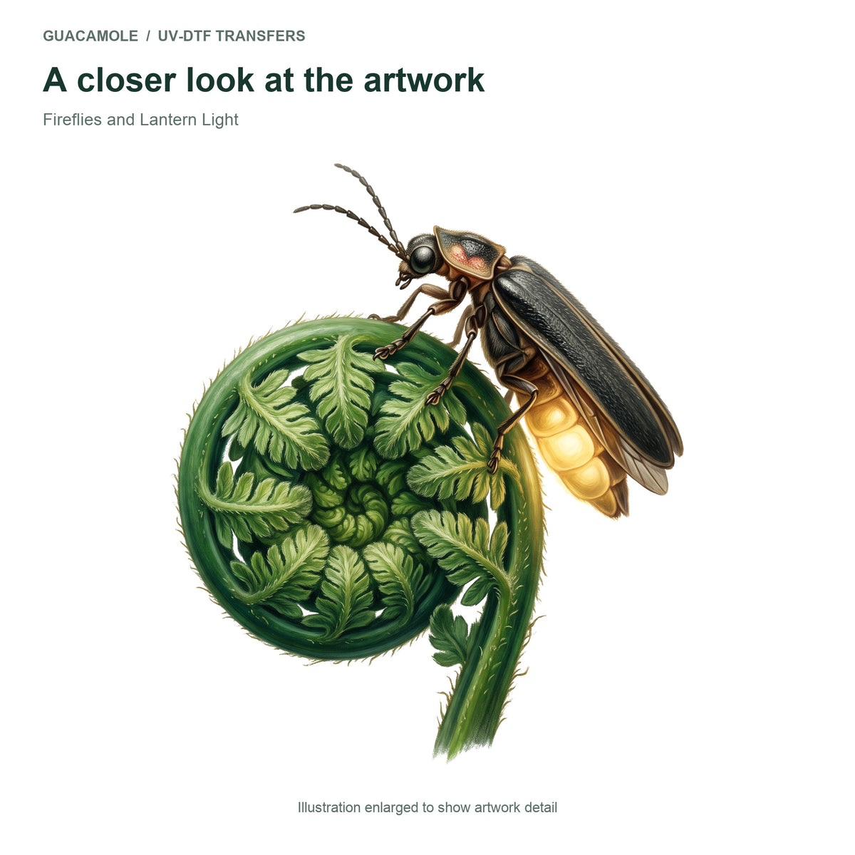 Fireflies and Lantern Light — Artwork detail