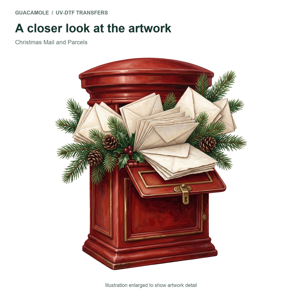 Christmas Mail and Parcels — Artwork detail
