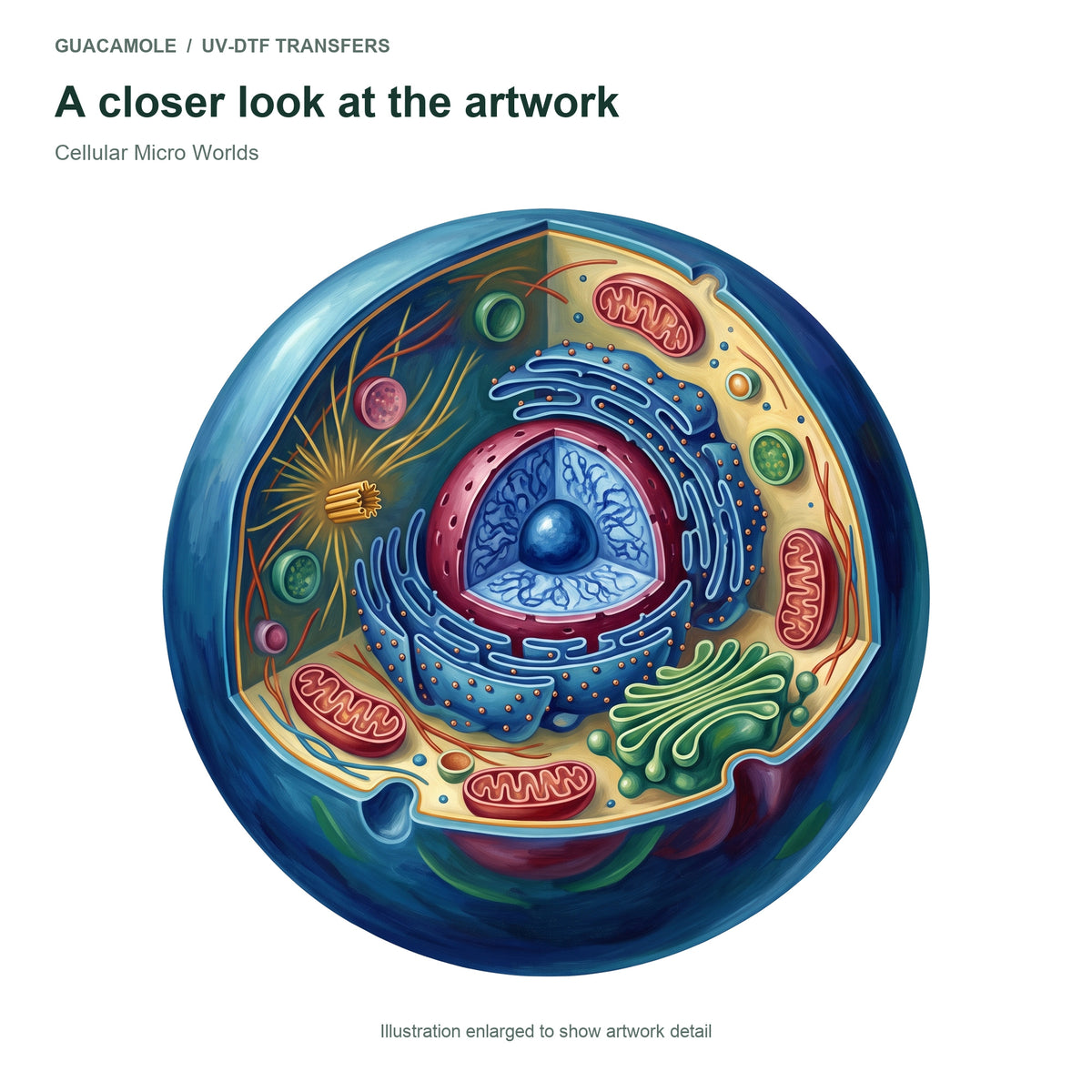 Cellular Micro Worlds — Artwork detail