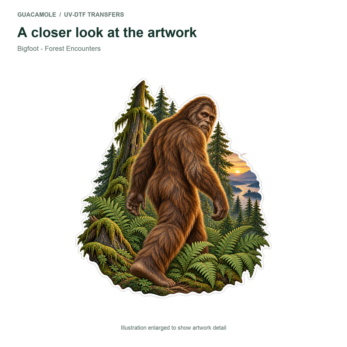 Bigfoot - Forest Encounters — Artwork detail