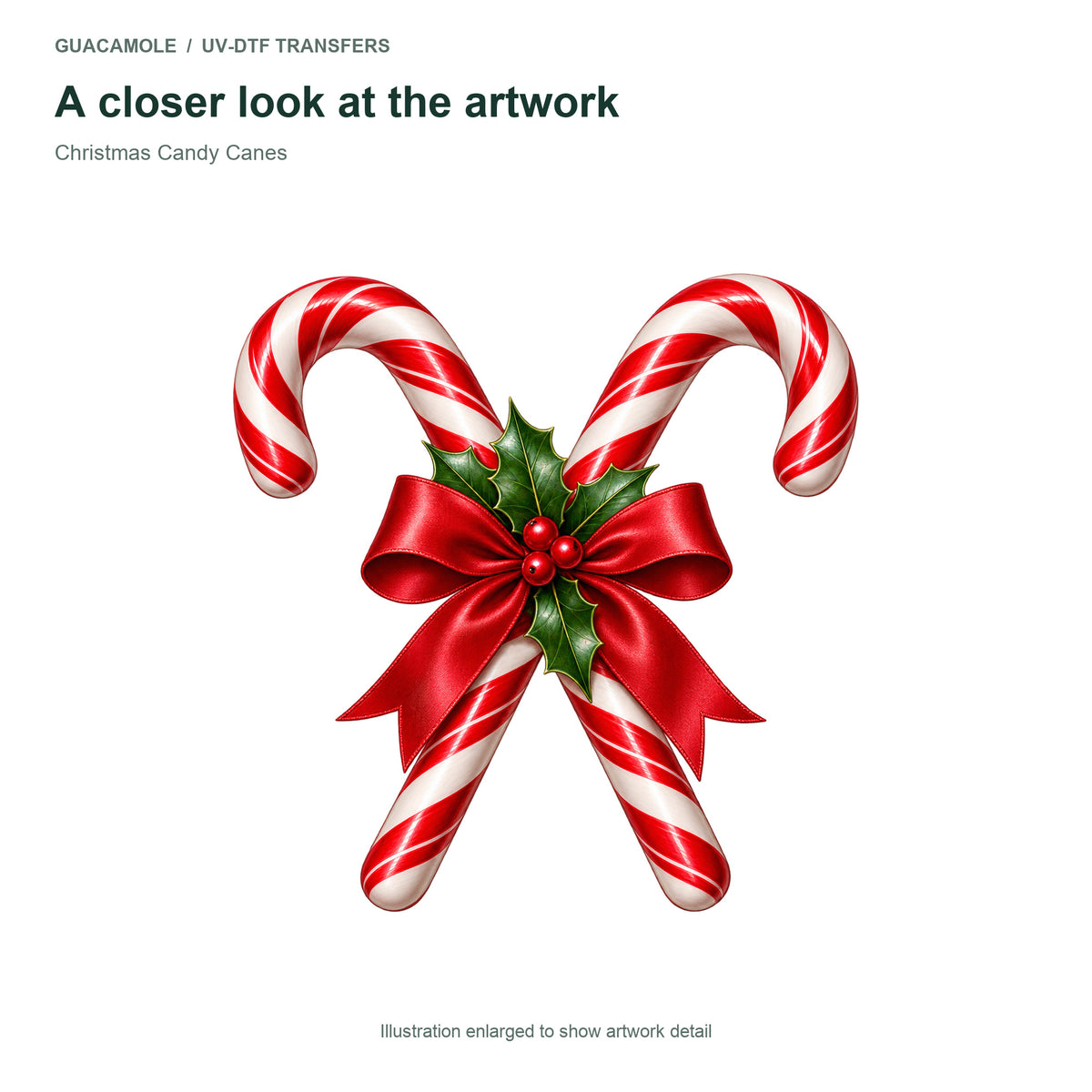 Christmas Candy Canes — Artwork detail
