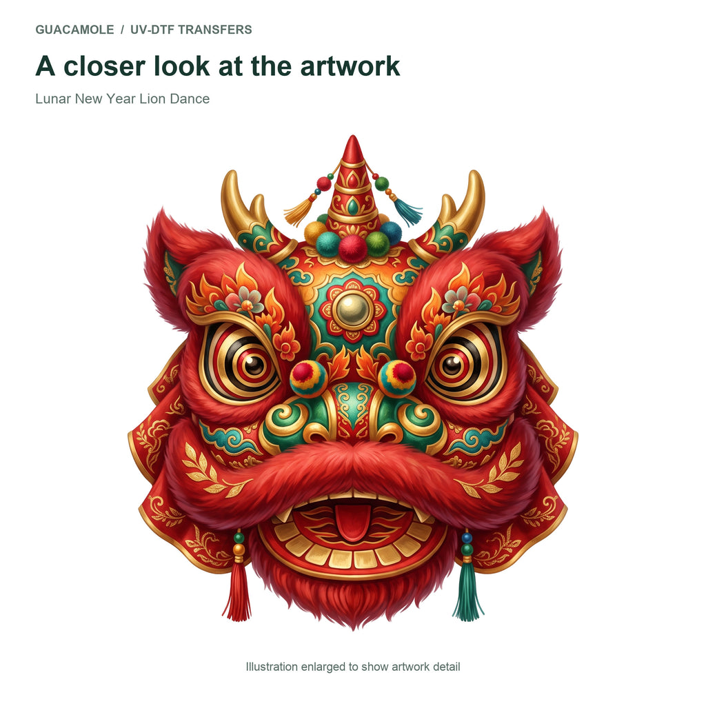 Lunar New Year Lion Dance — Artwork detail