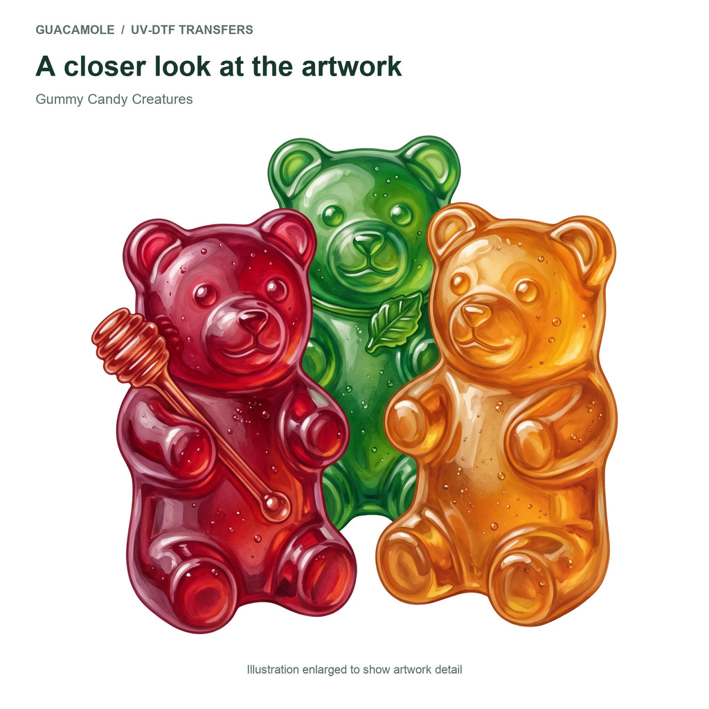Gummy Candy Creatures — Artwork detail