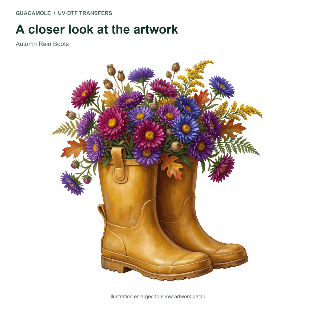Autumn Rain Boots — Artwork detail