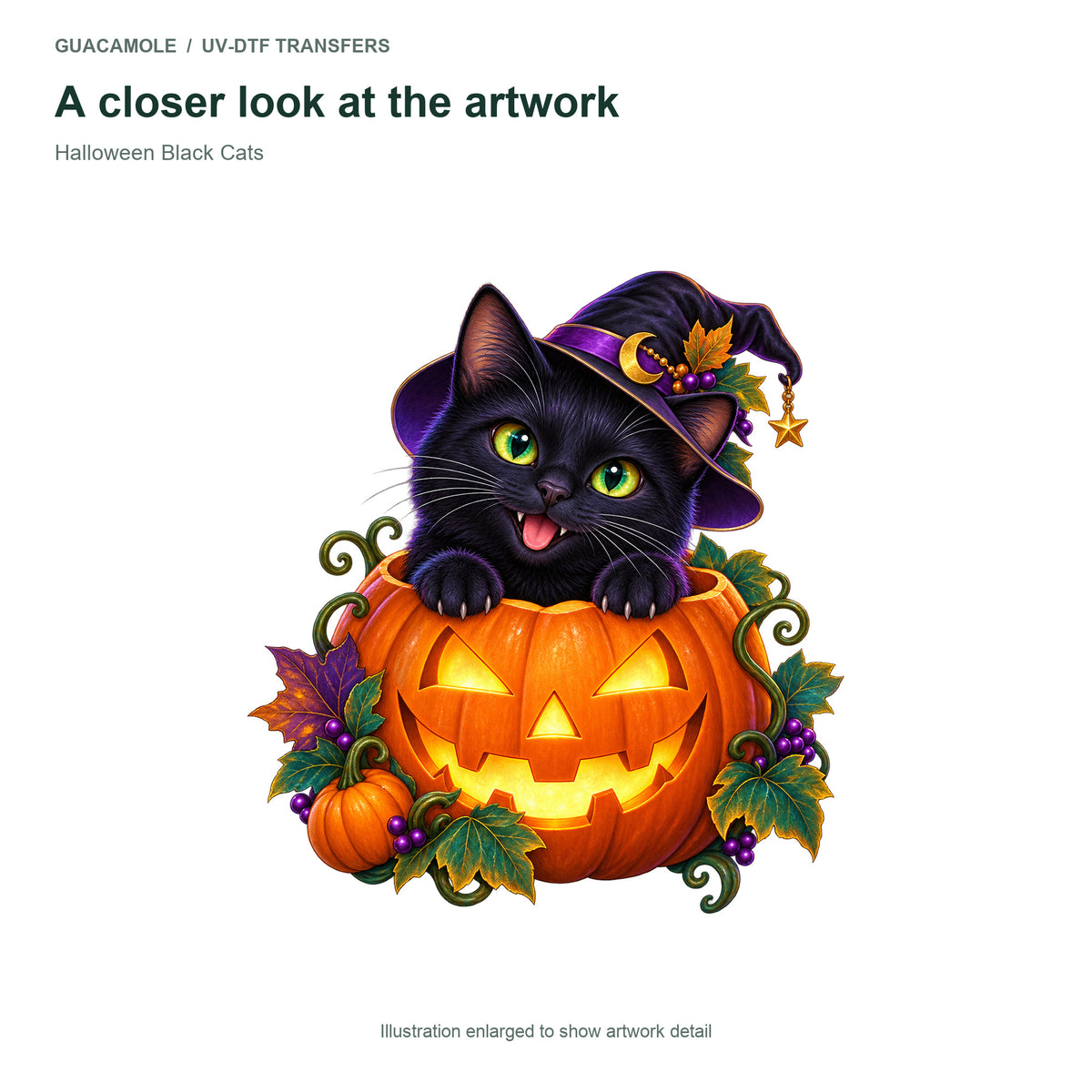 Halloween Black Cats — Artwork detail