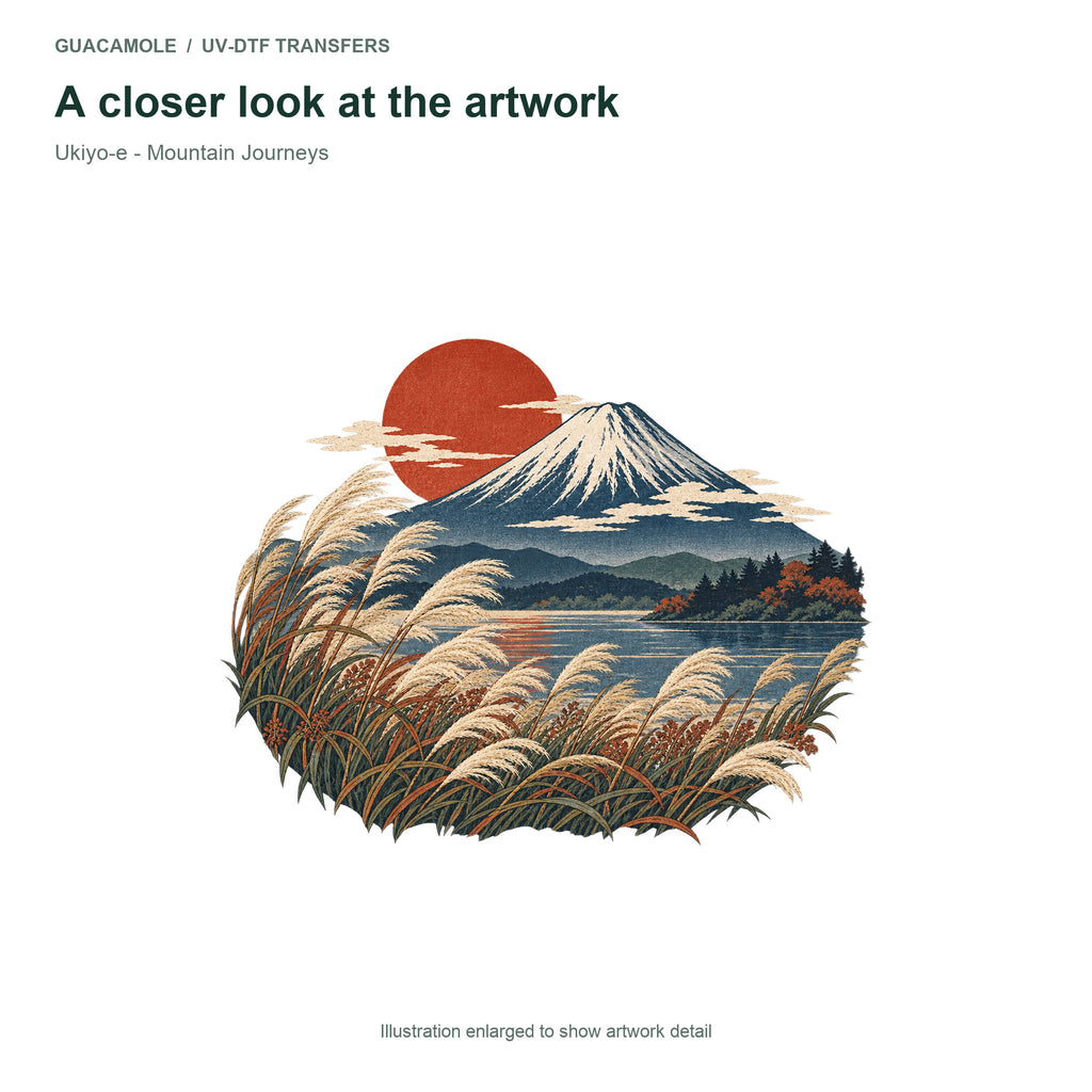 Ukiyo-e - Mountain Journeys — Artwork detail