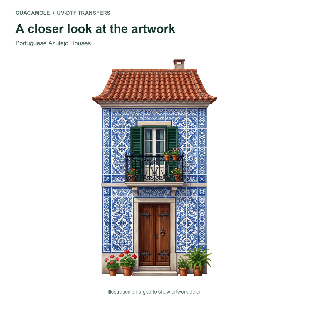 Portuguese Azulejo Houses — Artwork detail