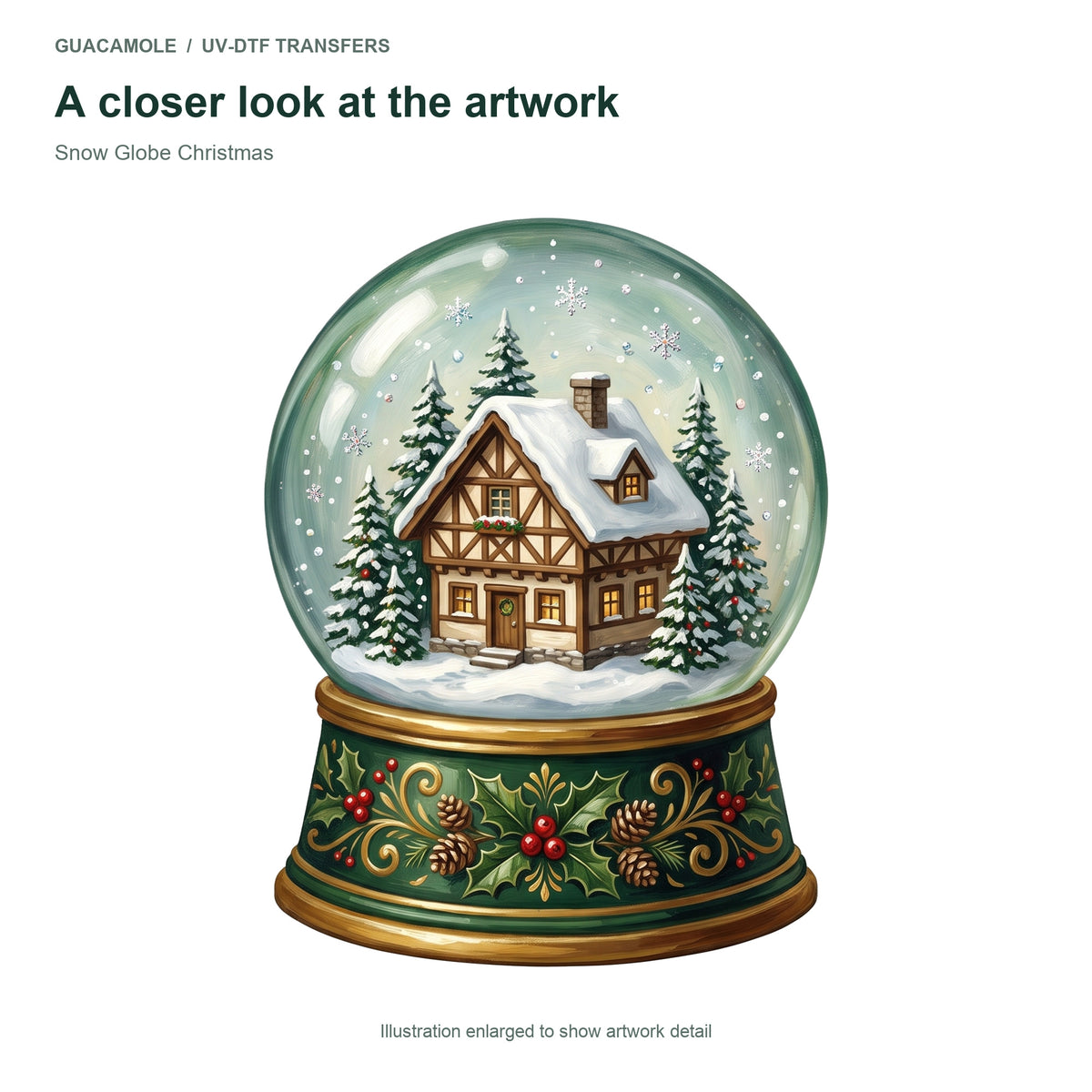Snow Globe Christmas — Artwork detail