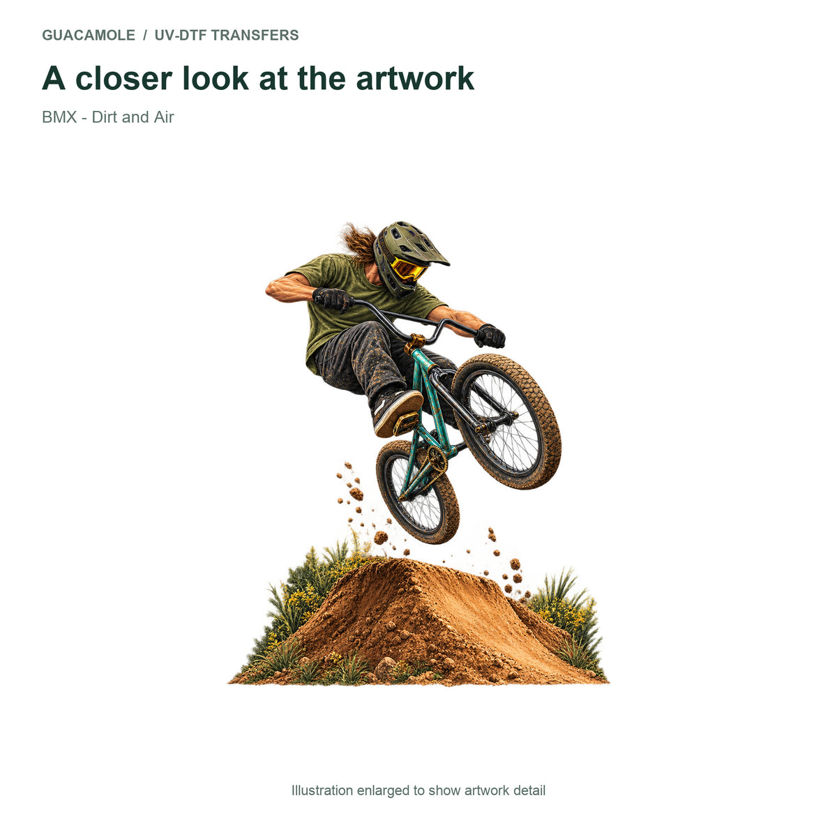 BMX - Dirt and Air — Artwork detail