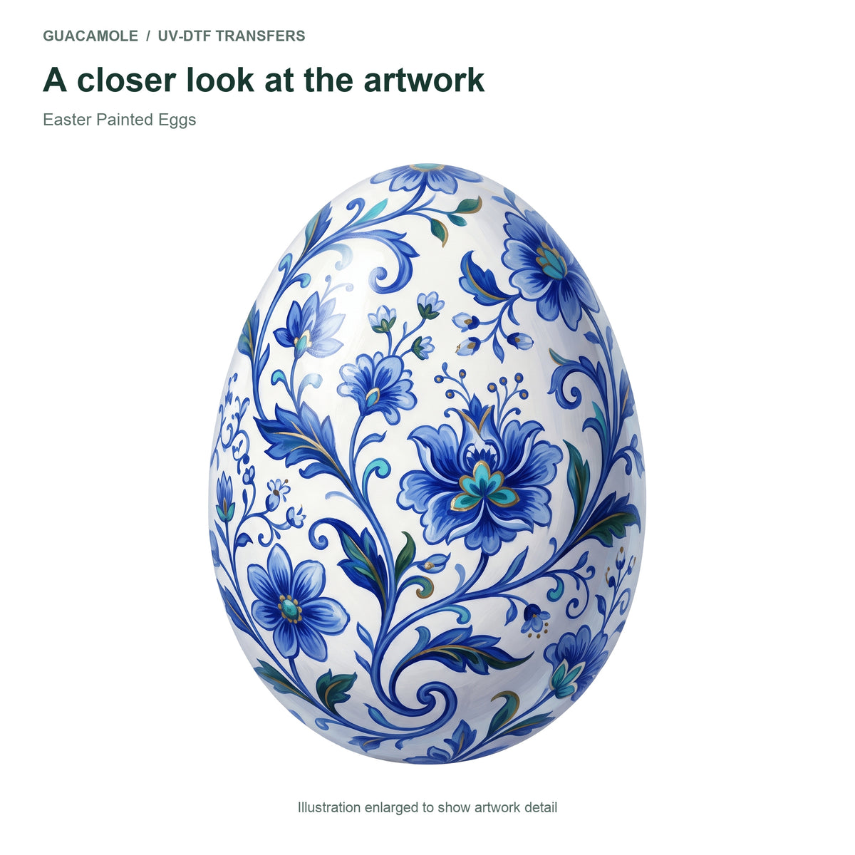 Easter Painted Eggs — Artwork detail