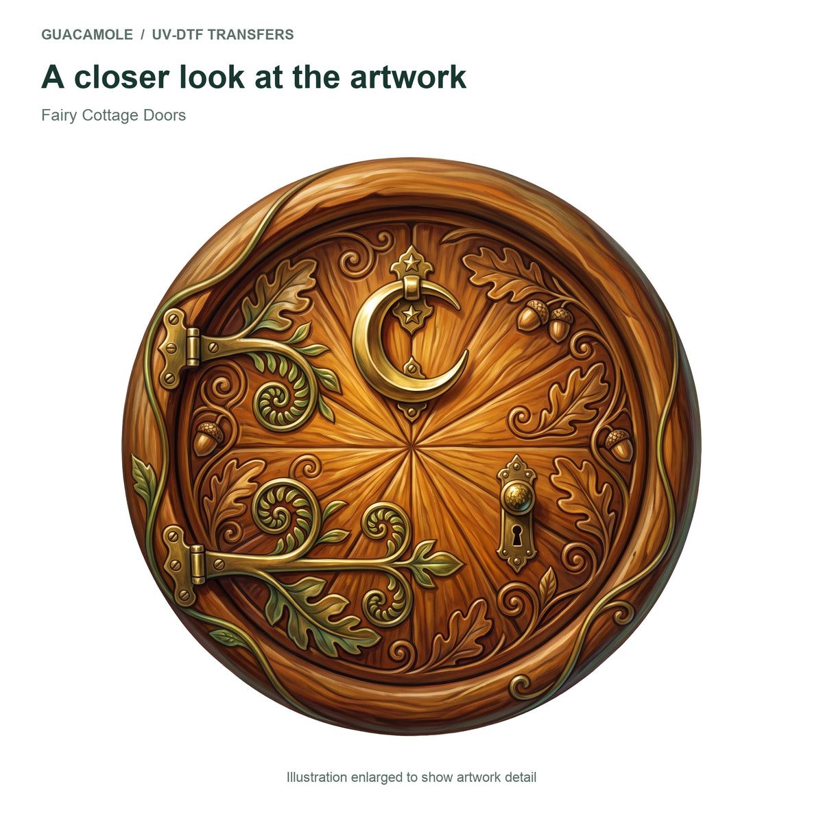 Fairy Cottage Doors — Artwork detail