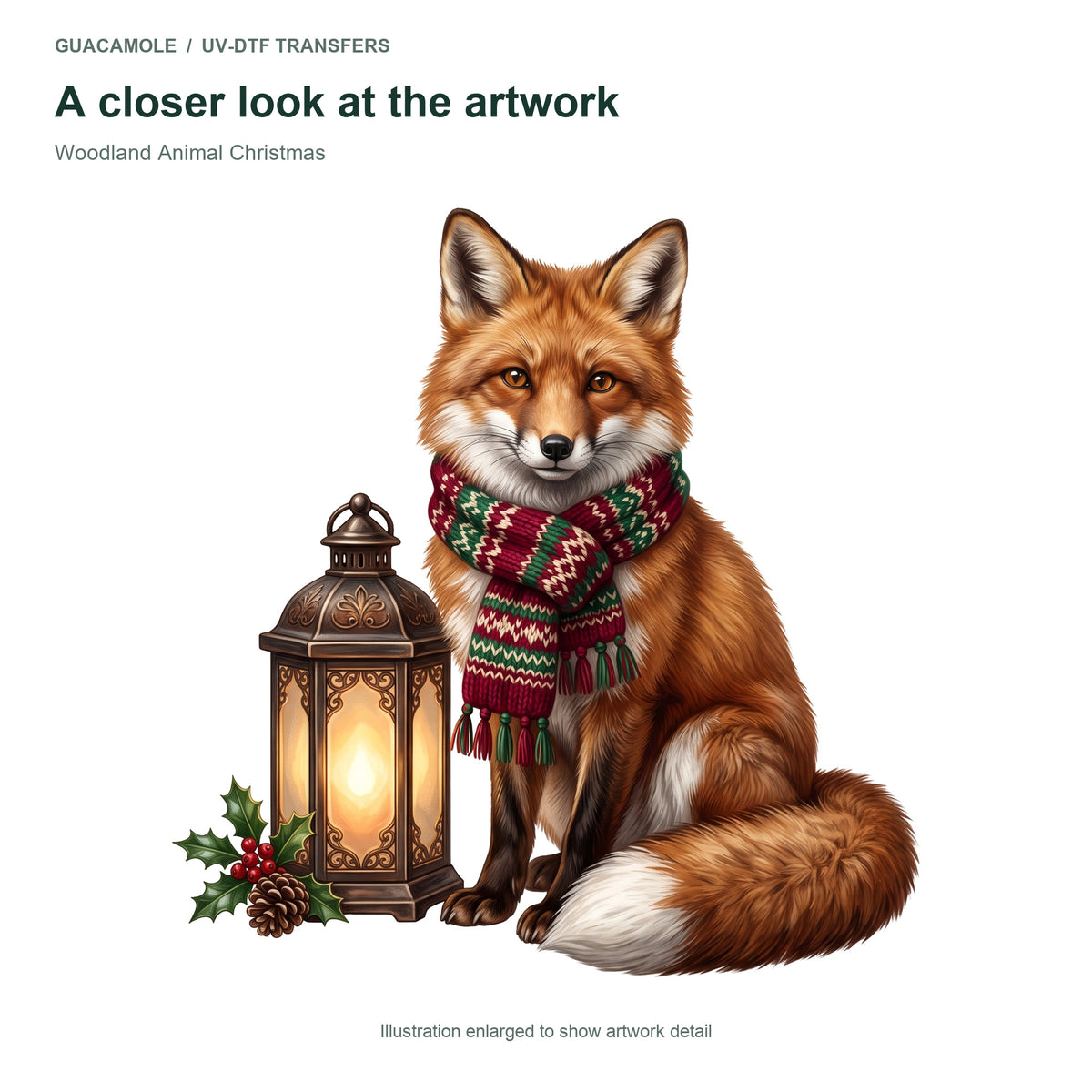 Woodland Animal Christmas — Artwork detail