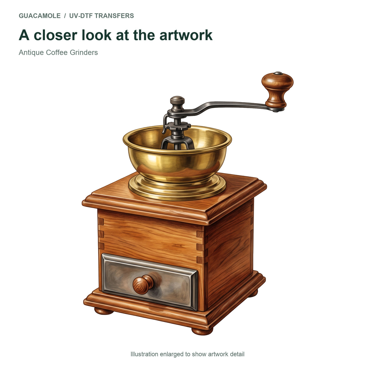 Antique Coffee Grinders — Artwork detail