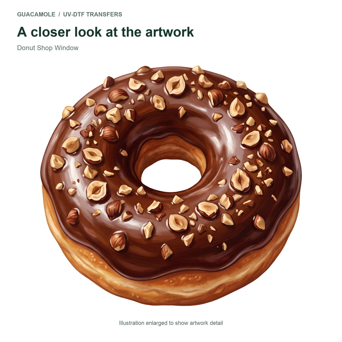 Donut Shop Window — Artwork detail