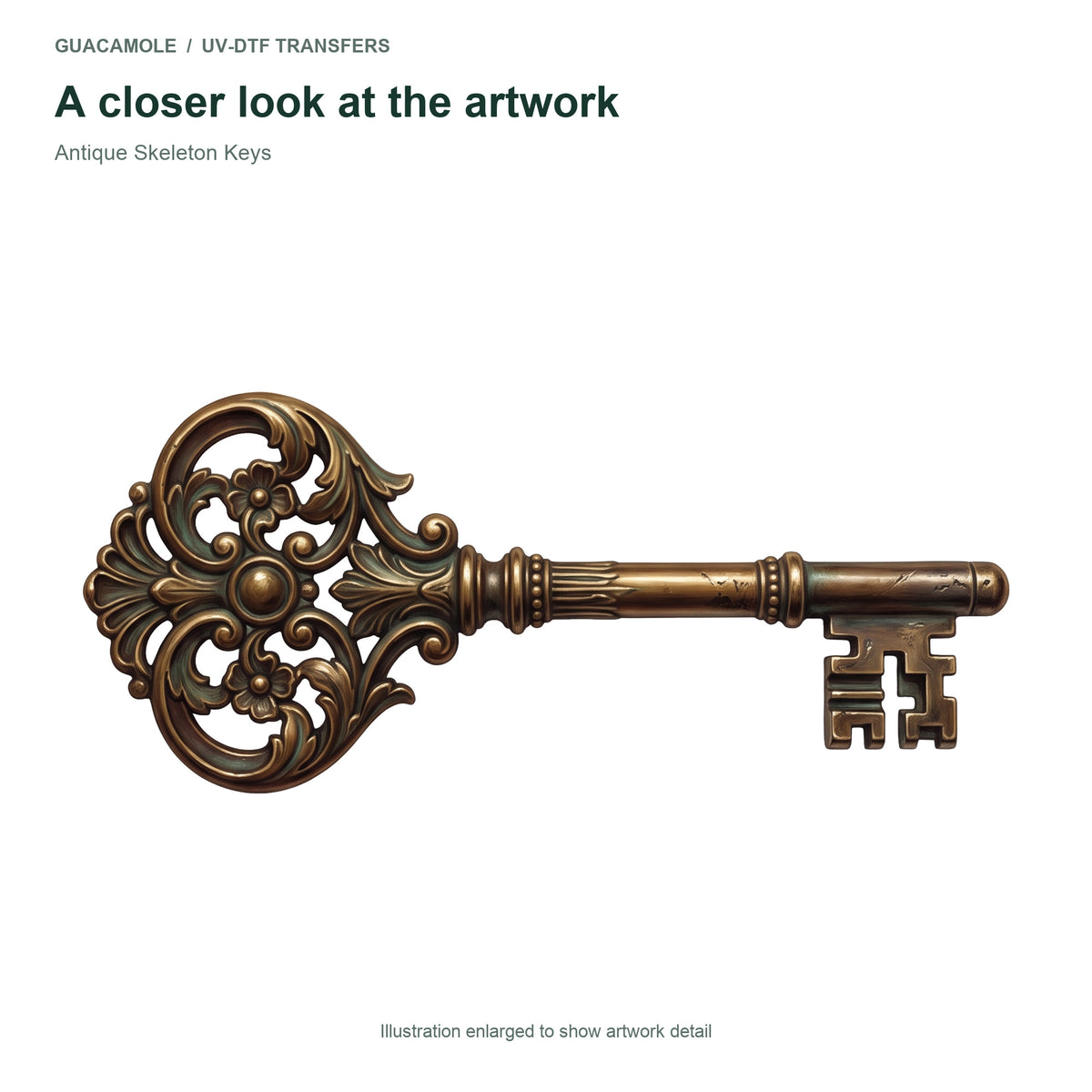 Antique Skeleton Keys — Artwork detail