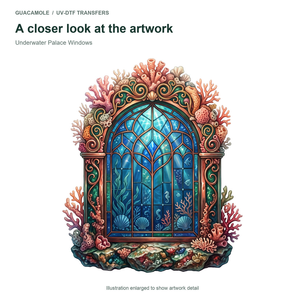 Underwater Palace Windows — Artwork detail