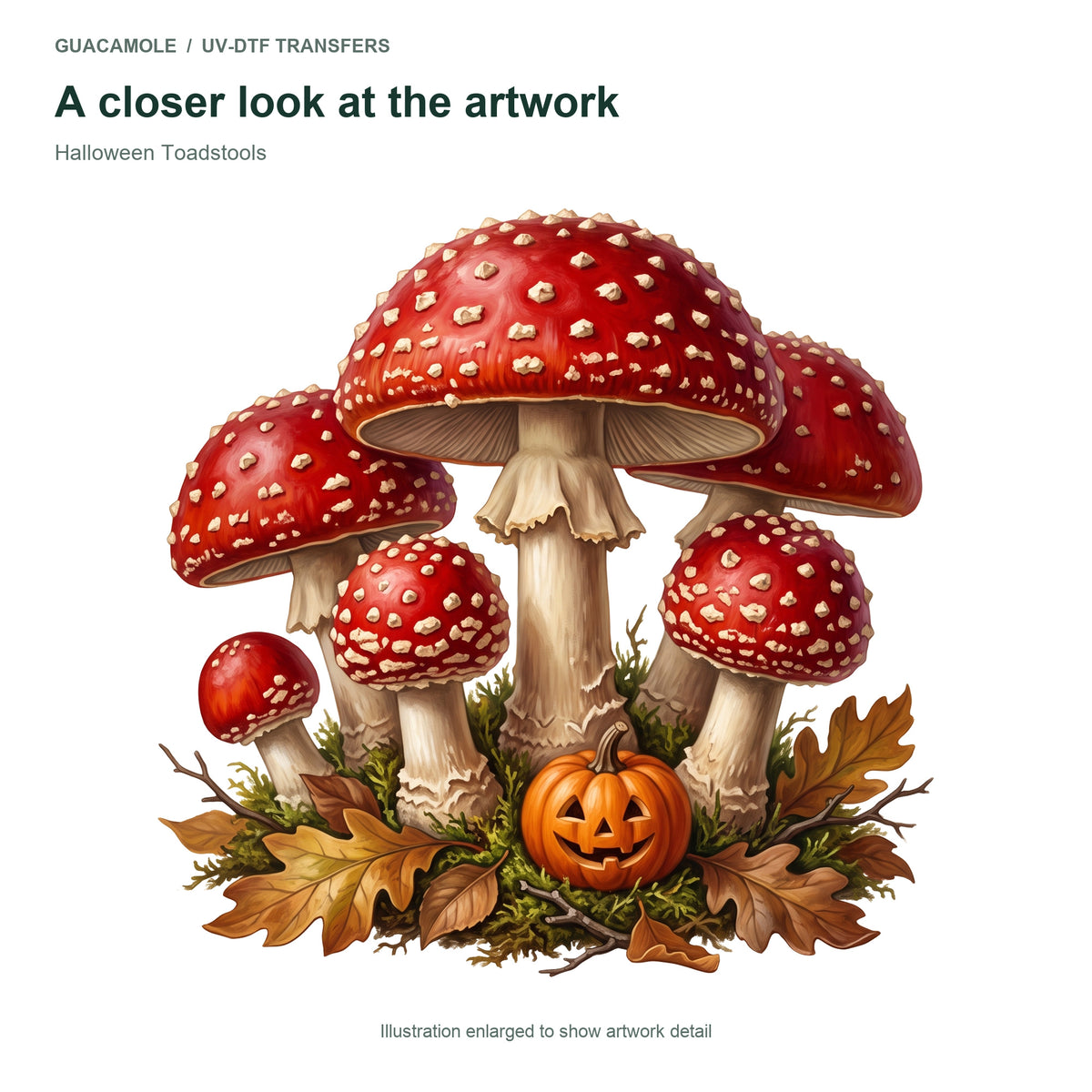 Halloween Toadstools — Artwork detail