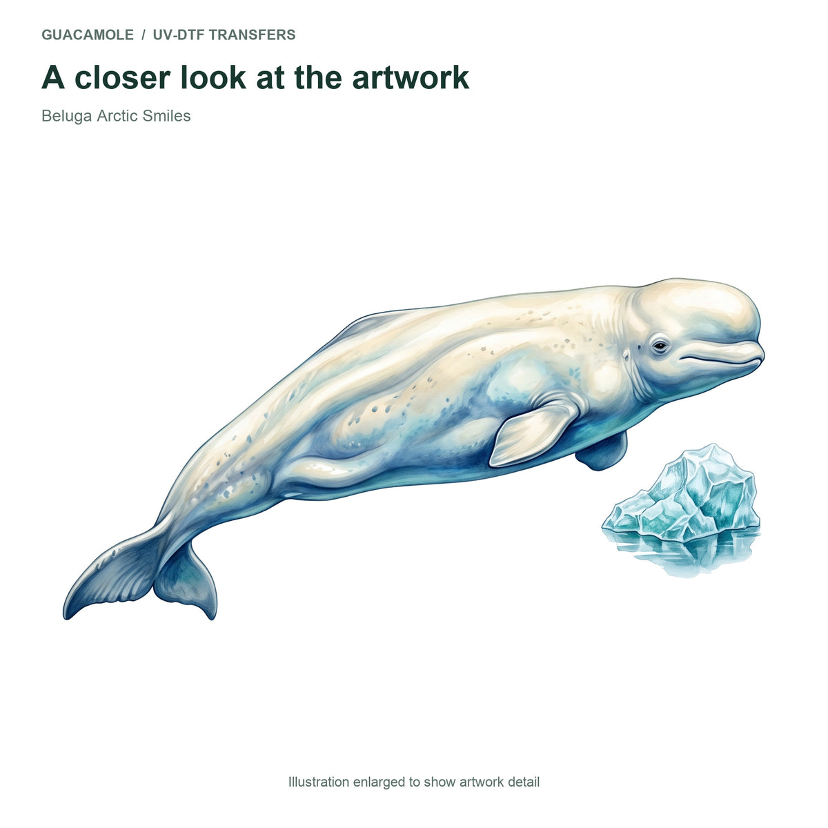 Beluga Arctic Smiles — Artwork detail