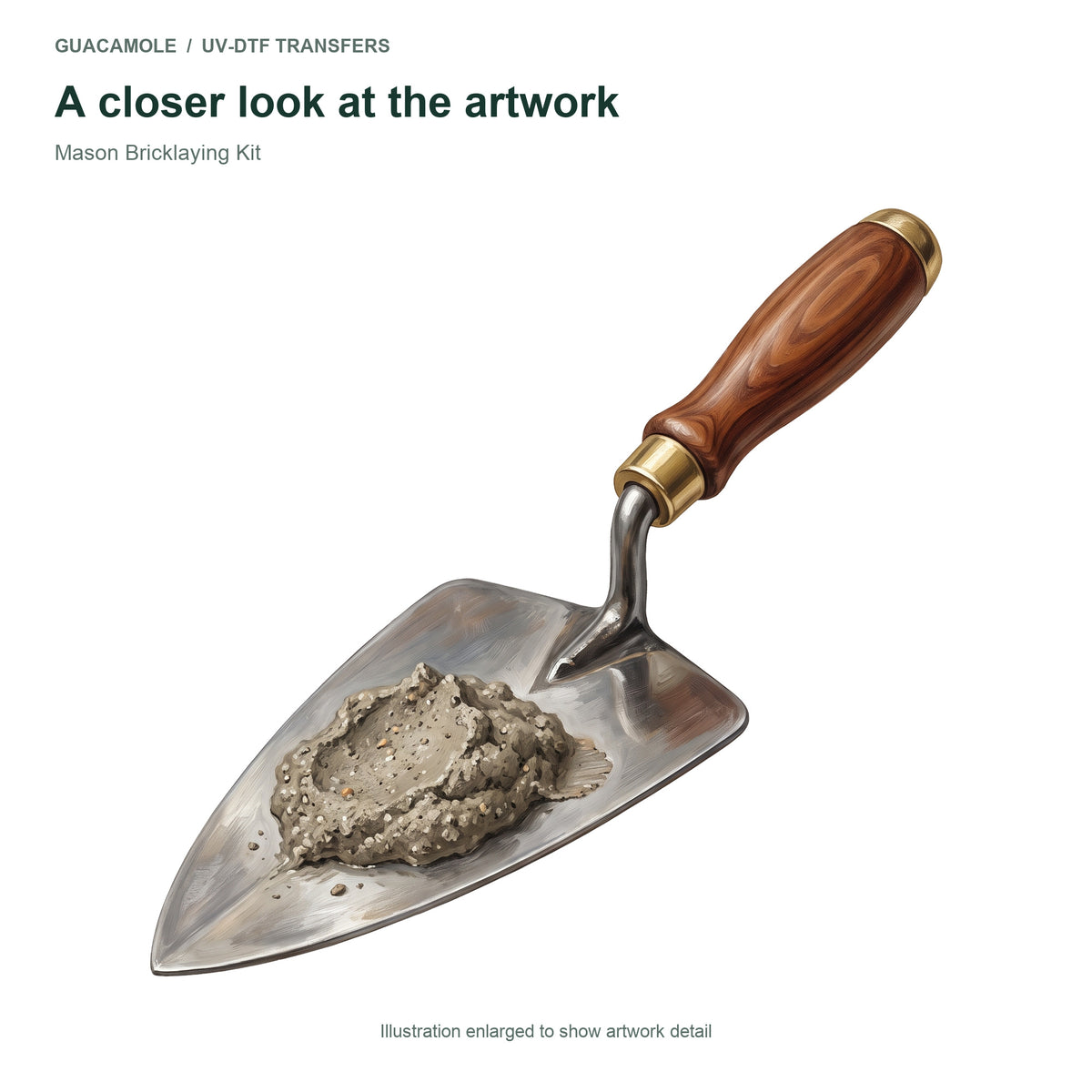 Mason Bricklaying Kit — Artwork detail