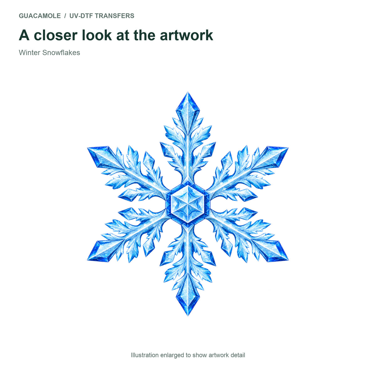 Winter Snowflakes — Artwork detail