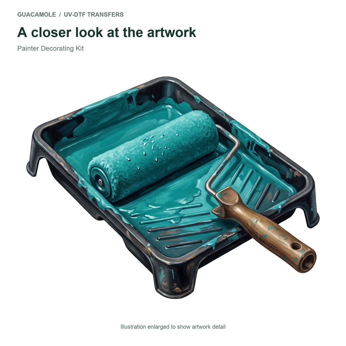 Painter Decorating Kit — Artwork detail