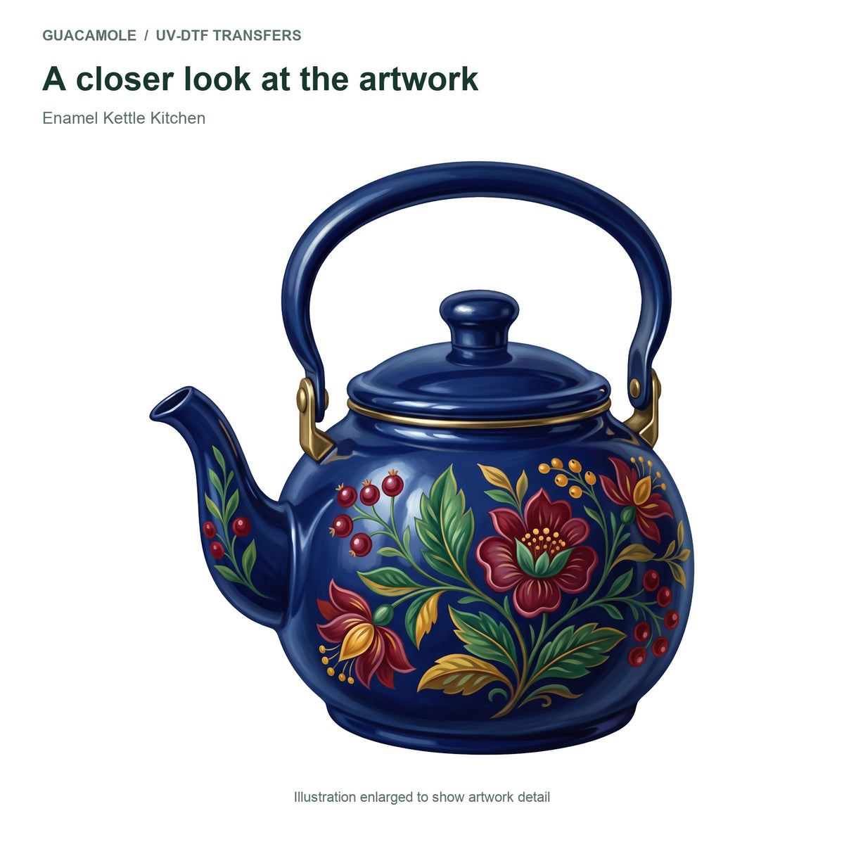 Enamel Kettle Kitchen — Artwork detail