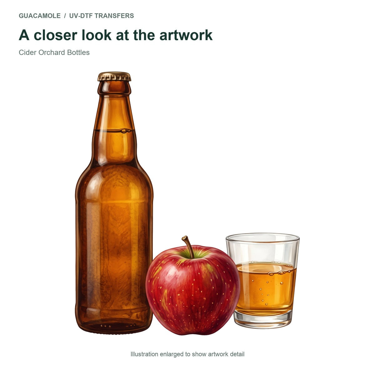 Cider Orchard Bottles — Artwork detail
