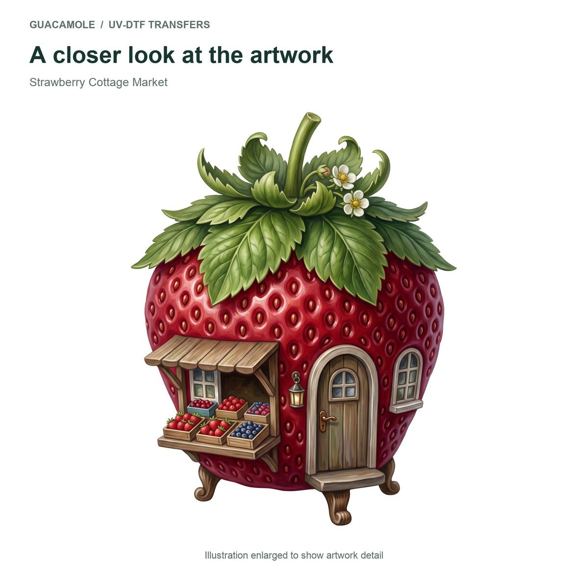 Strawberry Cottage Market — Artwork detail