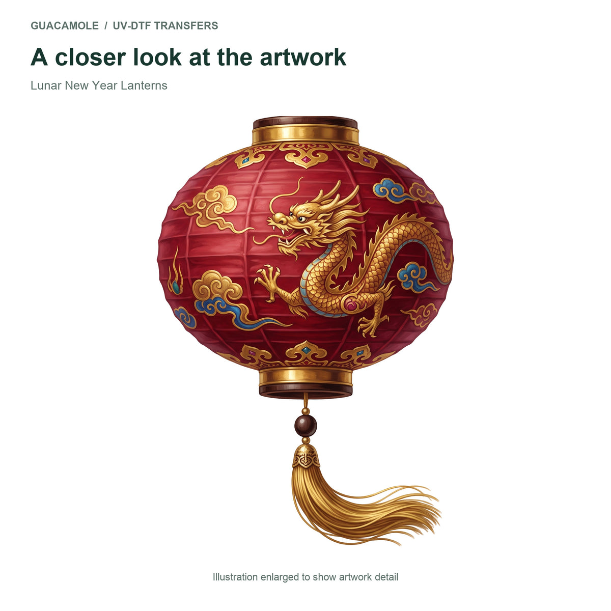 Lunar New Year Lanterns — Artwork detail