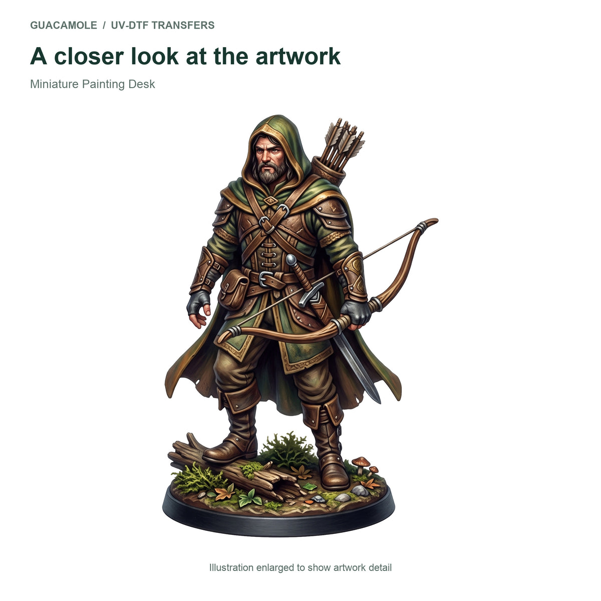 Miniature Painting Desk — Artwork detail