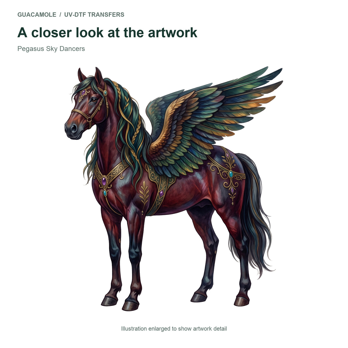 Pegasus Sky Dancers — Artwork detail