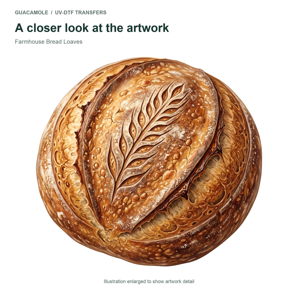 Farmhouse Bread Loaves — Artwork detail