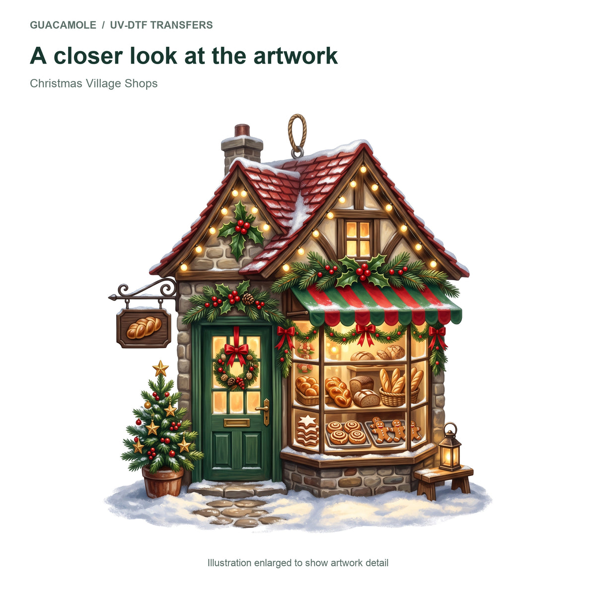 Christmas Village Shops — Artwork detail