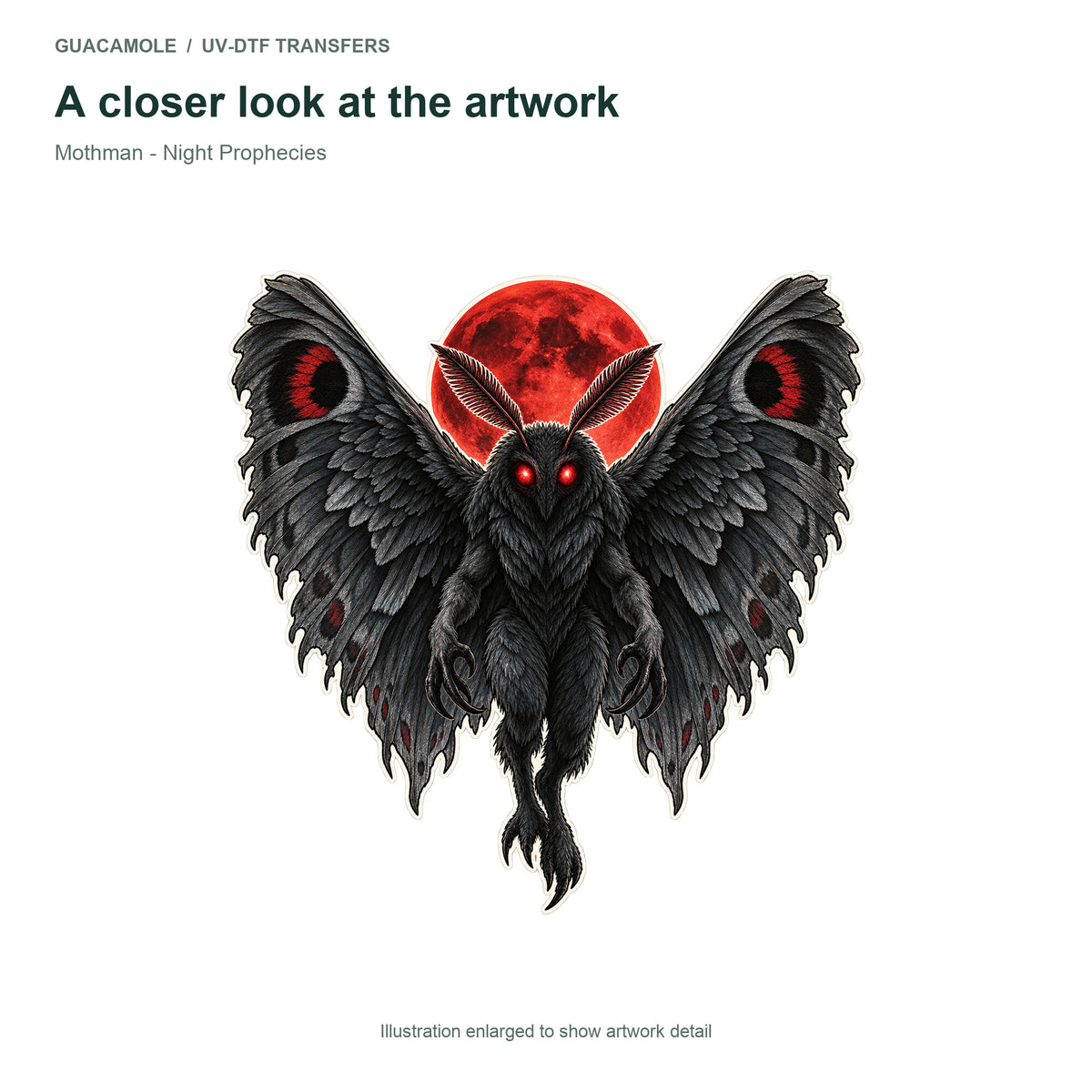 Mothman - Night Prophecies — Artwork detail