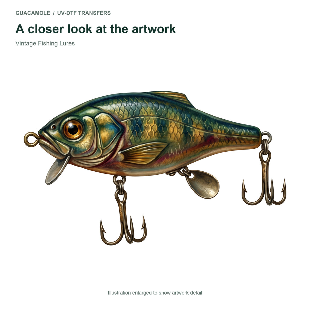 Vintage Fishing Lures — Artwork detail