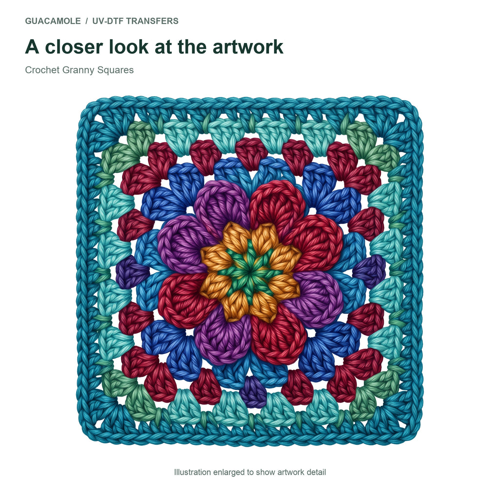 Crochet Granny Squares — Artwork detail